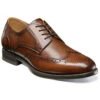 Florsheim Midtown Wingtip Oxford Cognac Leather (Men's) -Marlou Shoes Sales Shop wingtip 1